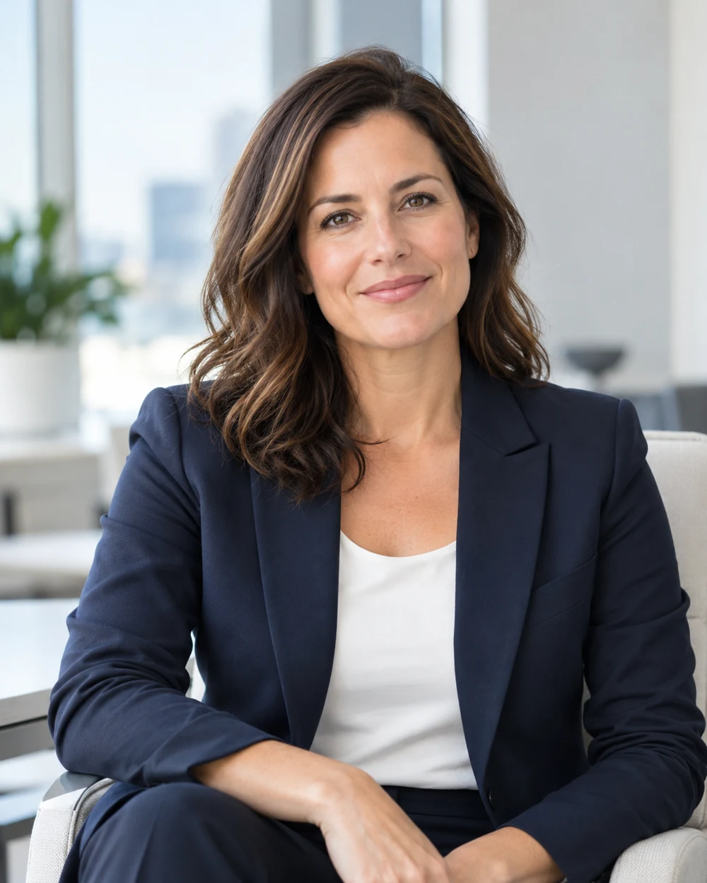 Professional portrait representing marketing leadership